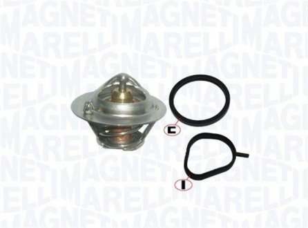 FORD Термостат с прокладкой t-82C Fiesta V 01-, Focus II 04-, Mazda 2 03- Magneti Marelli 352317101870