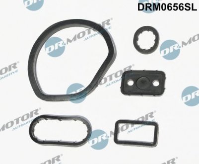 К-т прокладок масляного радiатора 5 елементiв Dr. Motor Automotive DRM0656SL (фото 1)