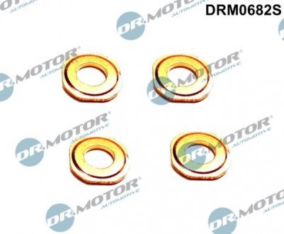 Прокладка термiчна форсунки, 4 шт Dr. Motor Automotive DRM0682S (фото 1)