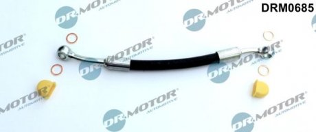 Трубка маслопроводу (чорний метал) Dr. Motor Automotive DRM0685 (фото 1)