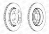 Гальмівний диск задн. BMW X3 (E83) 04-11 Champion 562327CH1 (фото 1)