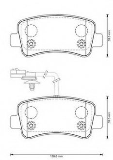 Гальмівні колодки зад. Renault Master III/Opel Movano 10- Jurid 573359J