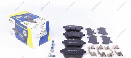 Комплект гальмівних колодок (дискових) ICER ICER Brakes 182076