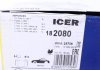 Комплект тормозных колодок, дисковый тормоз ICER Brakes 182080 (фото 5)