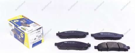 Комплект тормозных колодок, дисковый тормоз ICER Brakes 141966 (фото 1)