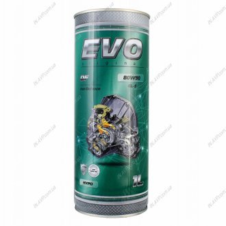 DF 80W-90 GL-5 Hypo 1Lx9 EVO EVO Lubricants DF80W901L