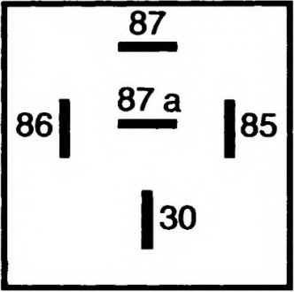 Реле, рабочий ток HELLA 4RD933332051