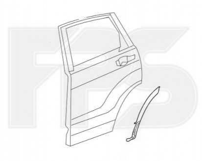Полоска пластикова FPS Forma Parts System FP3037321