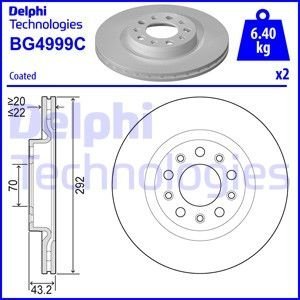 Tarcza ham.ALFA ROMEO GIULIA, STELVIO Delphi BG4999C