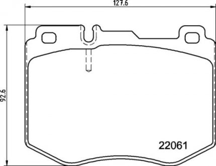 Гальмівні колодки дискові P50 145 Brembo P50145