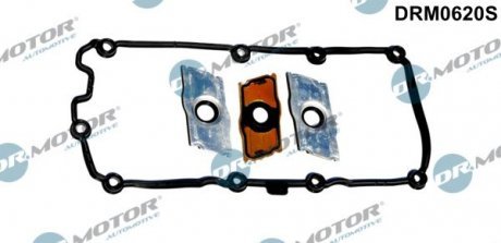 К-т прокладок клапанної кришки 4 елементи, з сальниками Dr. Motor Automotive DRM0620S (фото 1)