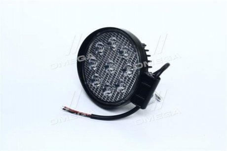 Фара LED дополнительная 12/24V, 9*3W, D=112 мм <> TEMPEST TP-9300D (фото 1)