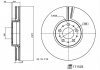 TARCZA HAMULC. VOLVO XC90 02-14 BILSTEIN FEBI 171503 (фото 2)