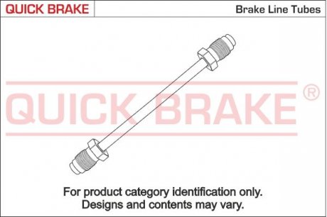 Przewєd ham.CU AR145/146/156 AUDI80/NUBIRA/GALAXY/406/CLIOII/V340/V360/SHAR QUICK BRAKE OJD Quick Brake CU1760AA