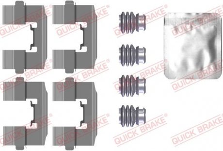 Zestaw monta┐owy FIESTA 13- do klockєw LUCAS /P/ QUICK BRAKE OJD Quick Brake 1090115