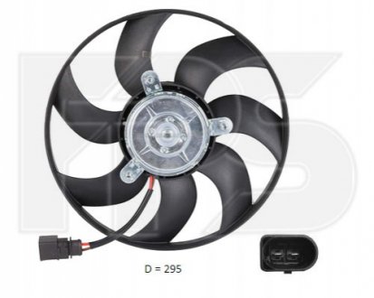 Вентилятор радіатора FPS FP 74 W1005 Forma Parts System FP74W1005
