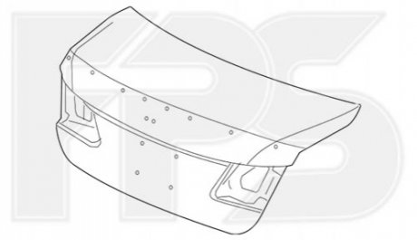 Кришка багажника FPS Forma Parts System FP3029530