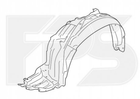 Підкрилок пластиковый FPS Forma Parts System FP6735387