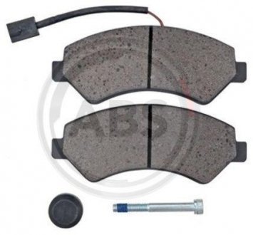 Гальмівні колодки пер. Jumper/Ducato/Boxer 06- (1.7t) ABS 35090