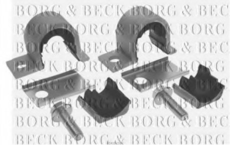 Ремкомплект, соединительная тяга стабилизатора Borg & Beck BSK6658K (фото 1)