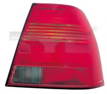 VW BORA лев. красный зад. фонарь (- патрон) TYC 11-5948-01-2