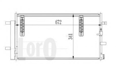 Конденсатор, кондиціонер LORO DEPO 0030160021