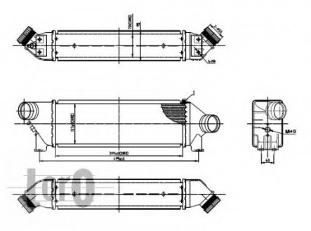 Интеркулер LORO DEPO 0170180006