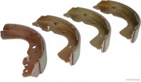 Колодки тормозные барабанные задние NISSAN NAVARA JAKOPARTS J3501053 (фото 1)