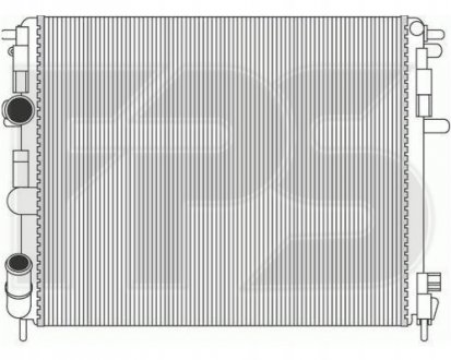 Радиатор охолодження FPS FP 27 A387 Forma Parts System FP27A387