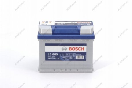 Акумуляторна батарея 60А BOSCH 0 092 L50 050