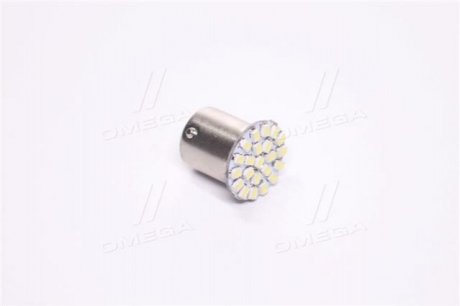 Лампа LED указателей поворотов и стоп-сигналов 12V R5W BA15S 22SMD WHITE<> TEMPEST Tmp-L0806