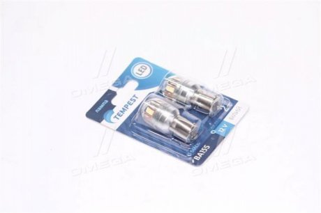 Лампа LED указателей поворотов и стоп-сигналов 12V BA15S 15SMD WHITE<> TEMPEST Tmp-LX17-S25