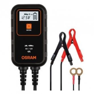 Умные зарядные устройства и приспособления для обслуживания с многоступенчатым циклом зарядки 4 Amps OSRAM OEBCS904 (фото 1)