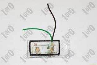 LAMPA TABLICY REJESTR LEWA AUDI A4 98-01 AVANT AUDI A6 98-05 SEDAN SZT LORO DEPO 003-06-901