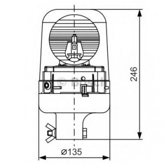 Проблесковый маячок, Проблесковый маячок BOSCH 7782334020