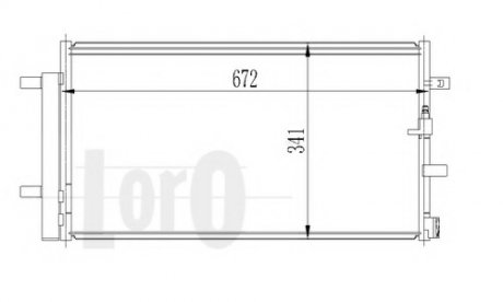 Конденсатор, кондиционер LORO DEPO 003-016-0023