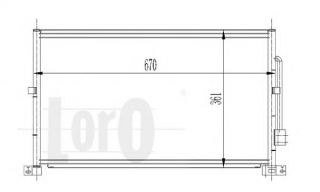 Конденсатор, кондиционер LORO DEPO 017-016-0011