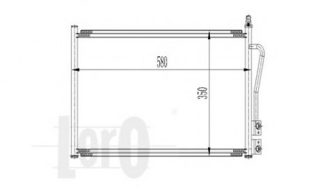 Конденсатор, кондиціонер LORO DEPO 017-016-0013