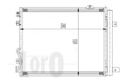 Конденсатор, кондиционер LORO DEPO 019-016-0021