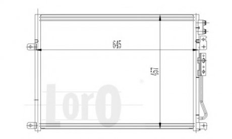 Конденсатор, кондиционер LORO DEPO 023-016-0007