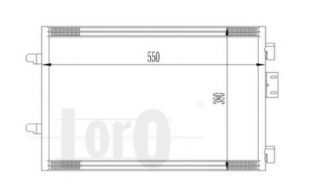 Конденсатор, кондиционер LORO DEPO 042-016-0025