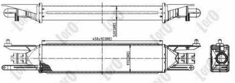 INTERCOOLER, CHARGER LORO DEPO 016-018-0010