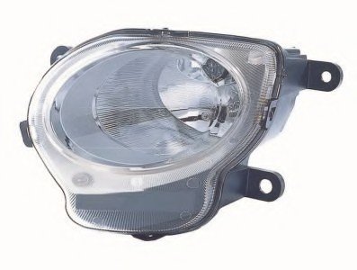 Основная фара LORO DEPO 661-1154R-ND-E