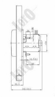 FAN, RADIATOR LORO DEPO 053-014-0001