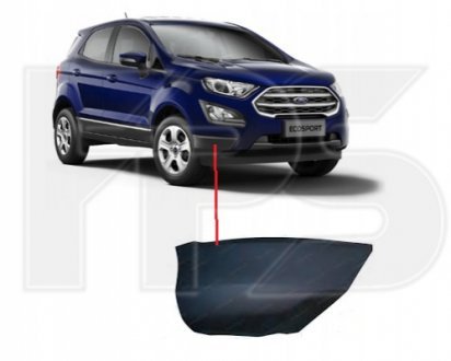 Накладка бампера FPS Forma Parts System FP2841921