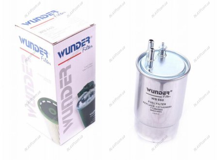Фільтр паливний WUNDER Filter WB660 (фото 1)