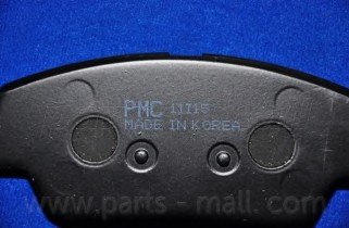 Колодки тормозные дисковые PARTS-MALL PKB-036 (фото 1)