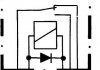 Реле 30A/40A 12V 5 полюсов с гасящим диодом HELLA 4RD933332371 (фото 2)