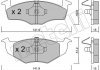 Комплект тормозных колодок, дисковый тормоз Metelli 22-0206-2 (фото 2)