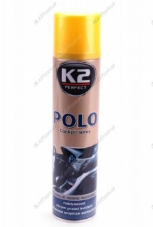 POLO COCKPIT 300ml Поліроль д/панелі (лимон) K2 K403CY (фото 1)